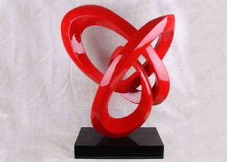 Customized Indoor Painted Metal Sculpture For Public Commercial Decoration