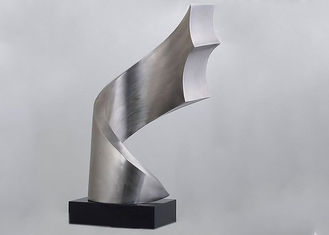 Modern Style Stainless Steel Art Metal Sculpture Decoration For Indoor