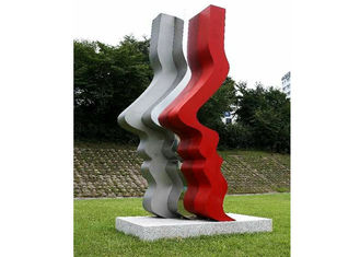 Huge Decoration Stainless Steel Face Sculpture Custom Color Corrosion Stability