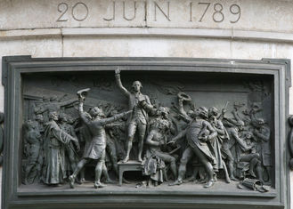 Wall Art French Revolution Bronze Relief For Outdoor Garden Decoration