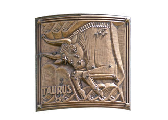Contemporary Wall Art Metal Bronze Relief For Indoor Decoration Soft Texture