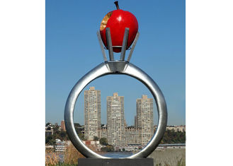 Park Garden Decoration Stainless Steel Modern Monumental Sculptures