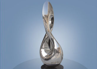 Contemporary Abstract Home Decoration Stainless Steel Polished Sculpture