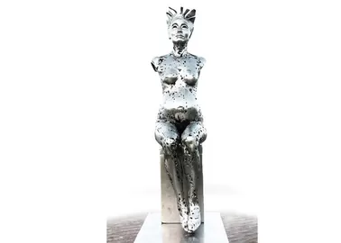 Forging Finish Stunning Human Sculptures, Stainless Steel Polishing Sculpture
