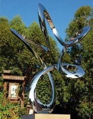 Professional Stainless Steel Outdoor Sculpture , Stainless Steel Art Sculptures