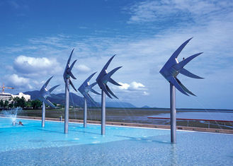 Sea Fish Commercial Water Features , Swimming Pool Water Features Stainless Steel