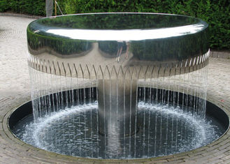 Professional Stainless Steel Water Feature Fountains Mirror Polishing